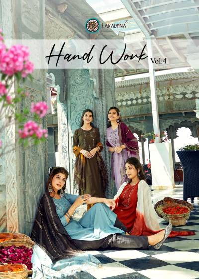Handwork Vol 4 By Aradhna Designer Handwork Readymade Salwar Kameez Collection